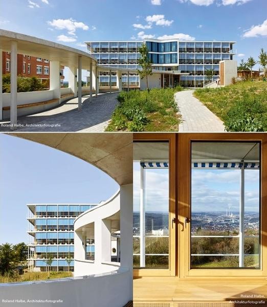 Fotokollage Verwaltungsneubau in Plochingen Fotokollage Verwaltungsneubau in Plochingen