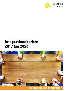 Titelblatt des Integrationsberichts 2017-2020