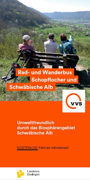 Flyercover Radwanderbus Schopflocher und Schwäbische Alb