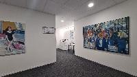 Werner Fohrer, Ulitsa Golovatogo 302 Krasnodar (2014),  Werner Fohrer, Artificial life VIII (2019)  (von links nach rechts)