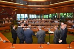 Foto aus der letzten Sitzung der verantwortlichen Teilnehmer Foto aus der letzten Sitzung der verantwortlichen Teilnehmer