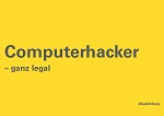 Postkarte Computerhacker, Ausbildung Fachinformatiker/in