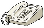 Symbol eines Telefons