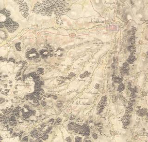 Schmitt´sche Karte von Südwestdeutschland 1797