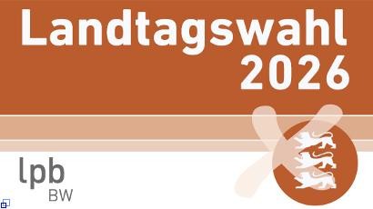 Logo Landtagswahl 2026 in Baden-Württemberg Logo Landtagswahl 2026 in Baden-Württemberg