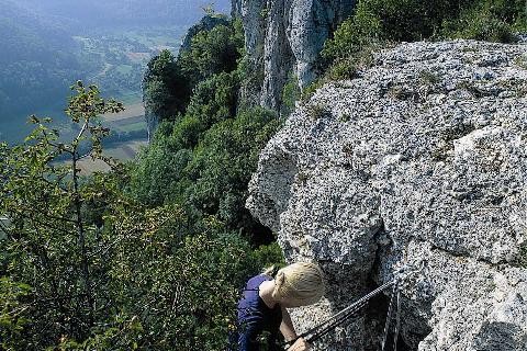 Klettern an Reußenstein