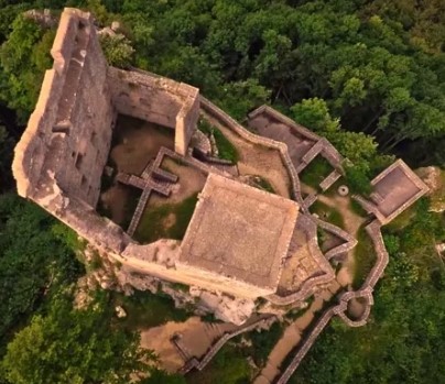 Luftbild Ruine Reußenstein Luftbild Ruine Reußenstein