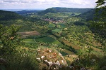 Foto Landschaftsräume im Kreis. Blick von der Hindenburghütte auf Neidlingen