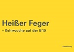 Postkarte Heißer Feger, Ausbildung Straßenwärter/in