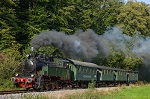 Foto eines historischen Dampfzuges Foto eines historischen Dampfzuges